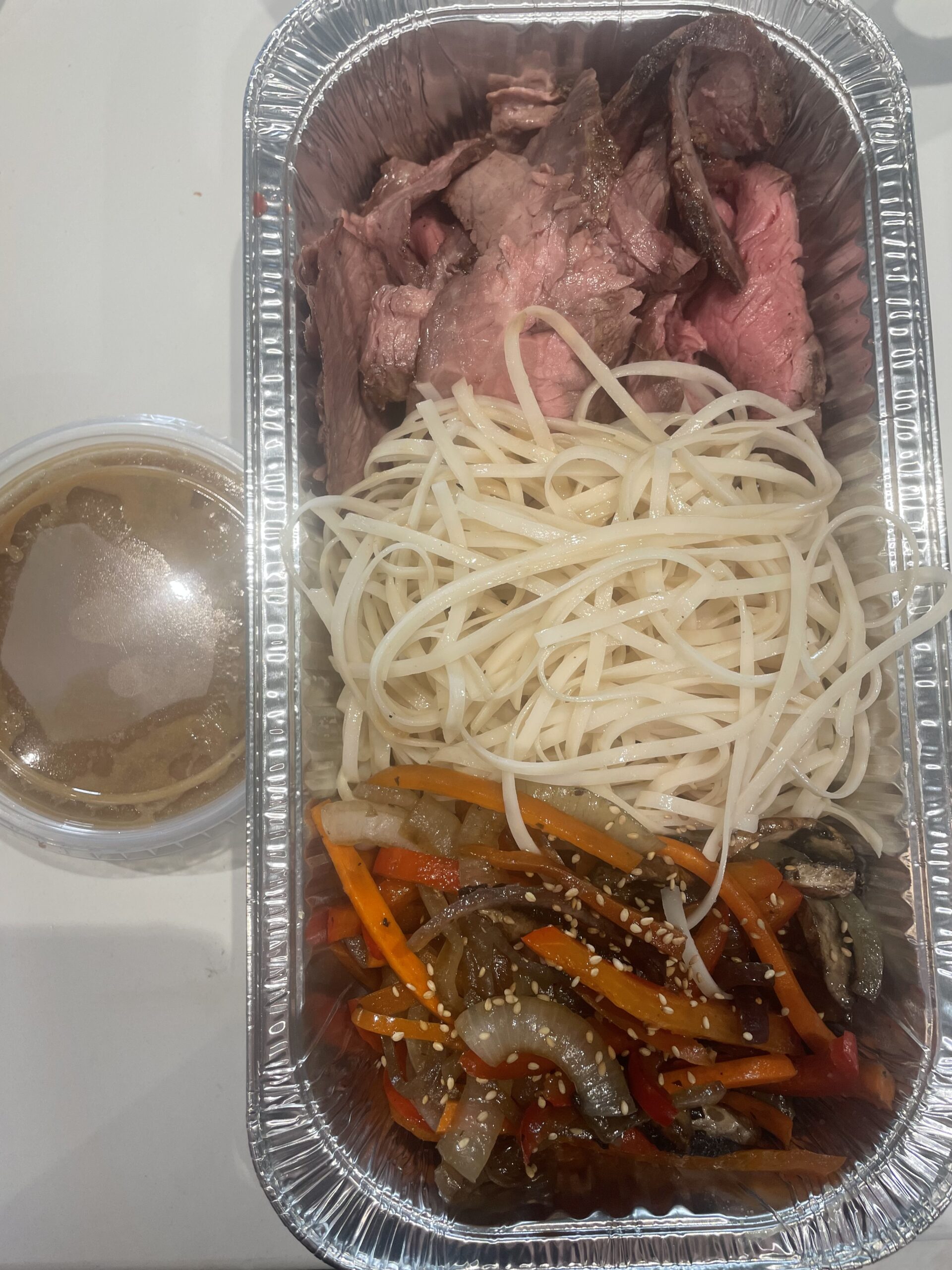 Flank Steak Pad Thai